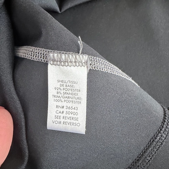 Calvin Klein Men's Black Performance Quarter Zip Pullover - Picture 5 of 5